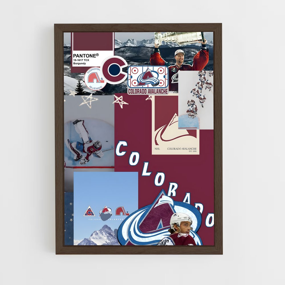 Poster Avalanche Mystique – affiche Hockey sur glace (vue 5)